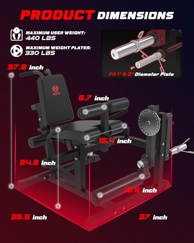 Leg Extension and Curl Machine J2587