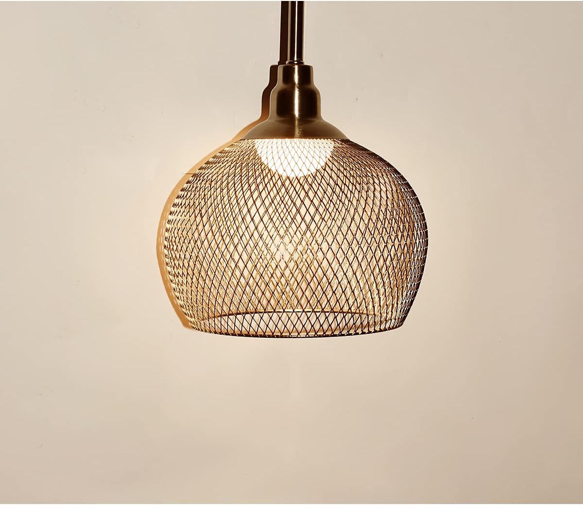 12volt DC LED Pendant Light with Cage Shade D432598