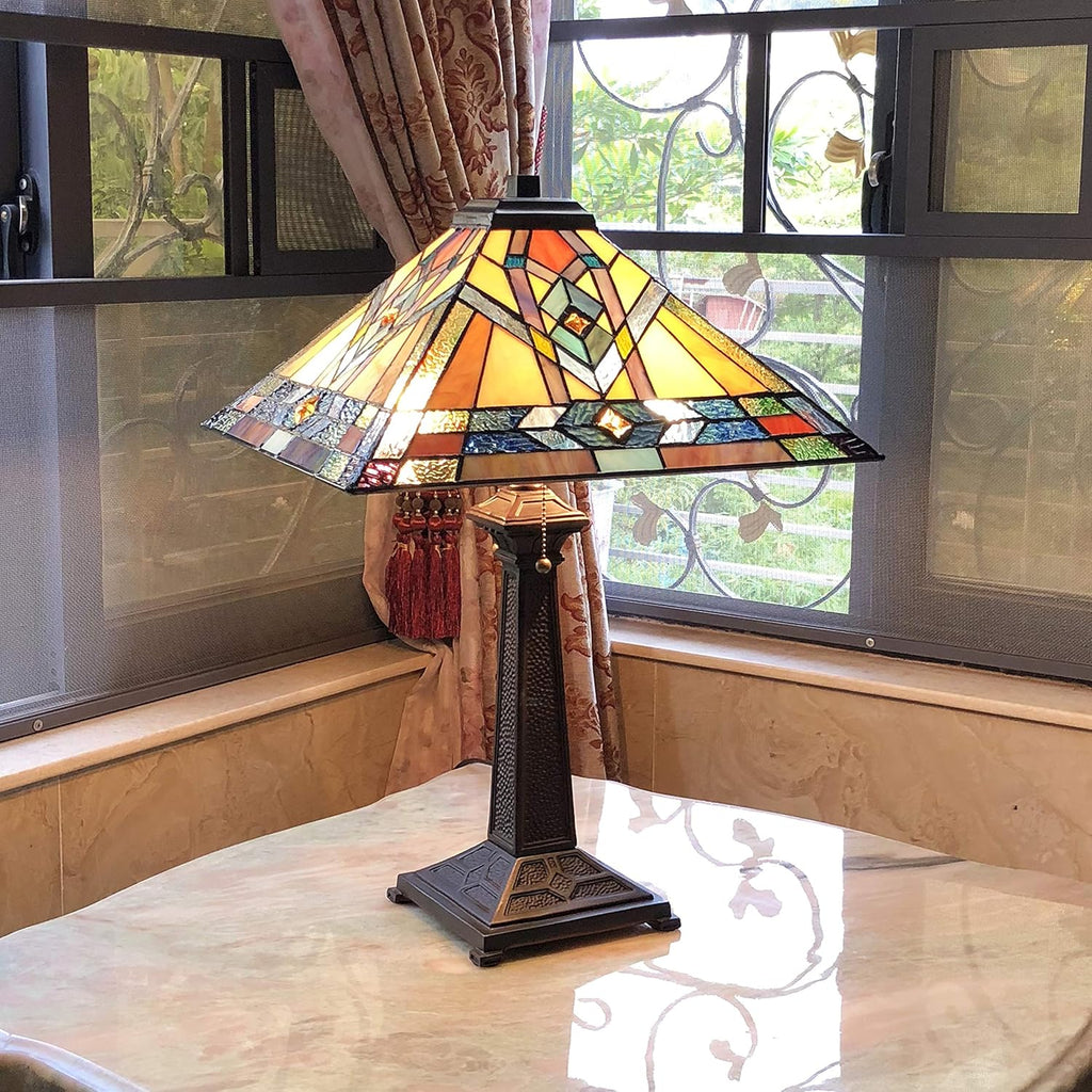 Antique Dark Bronze Table Lamp F375