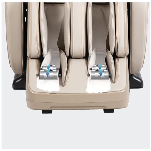 Black Full Body Massage Chair with SL-Track Y37300