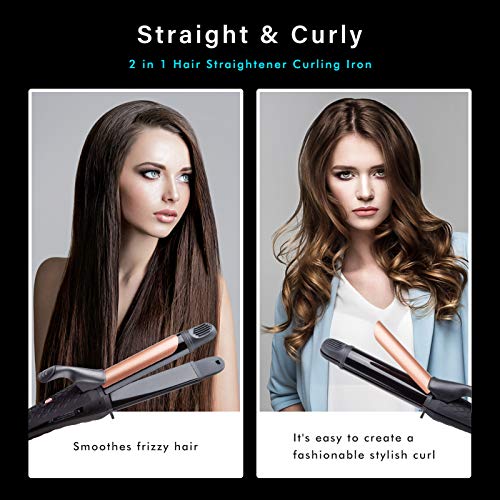 1 Inch Dual Voltage Travel Curling Iron with Carry Bag T30964