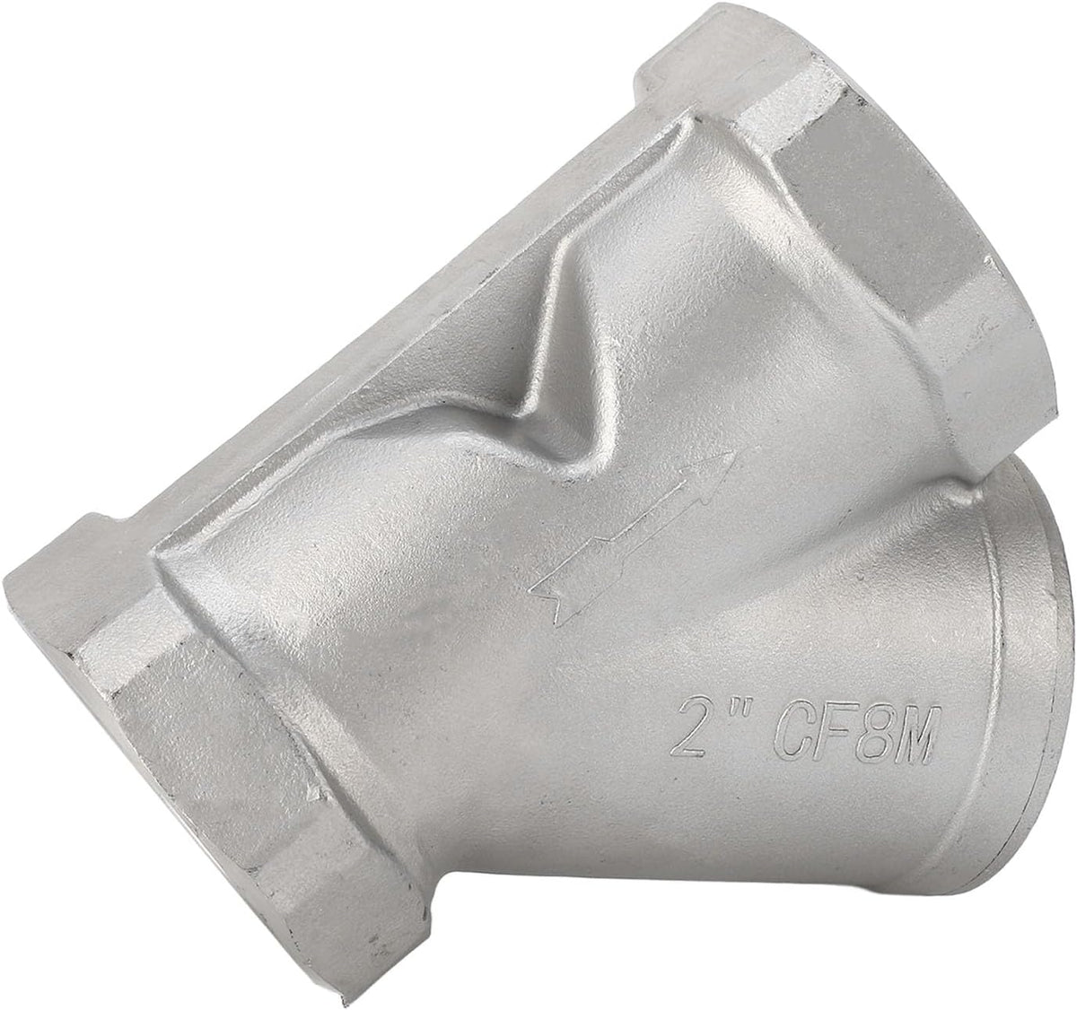 2 Inch DN50 Thread Y Type Strainer 304 Stainless Steel Y Shaped Filter R393