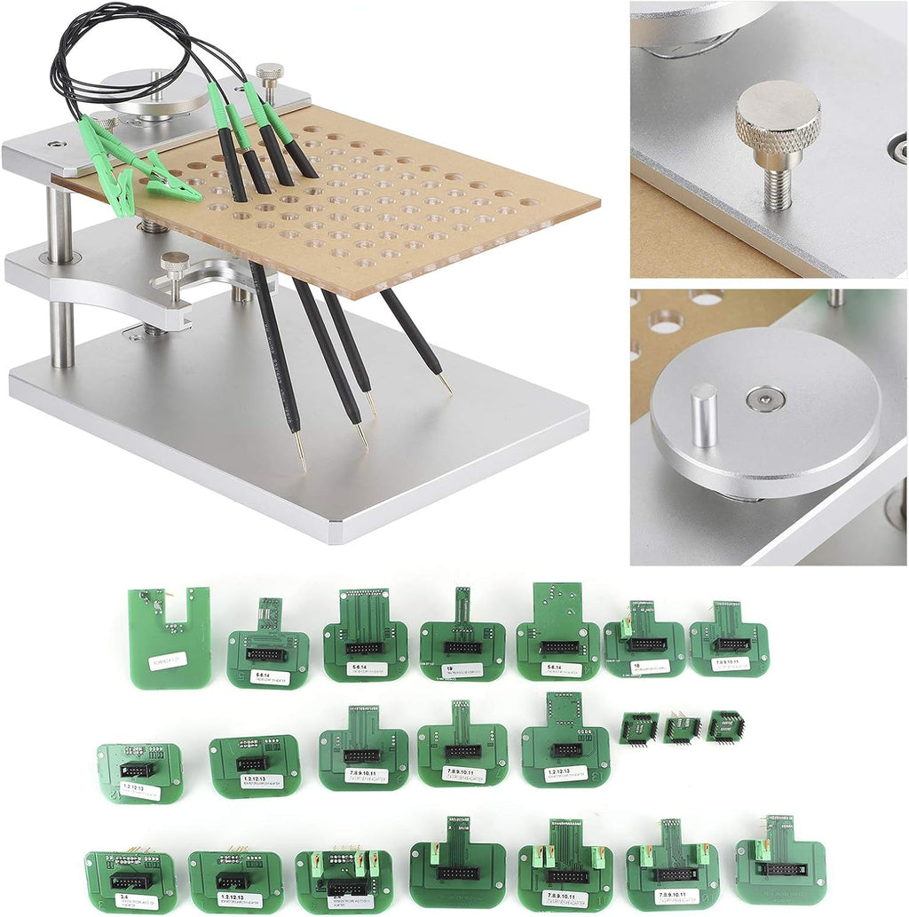 LED BDM Frame Set ECU Programmer with 4 Probe Pens 22pcs Adapters E5084