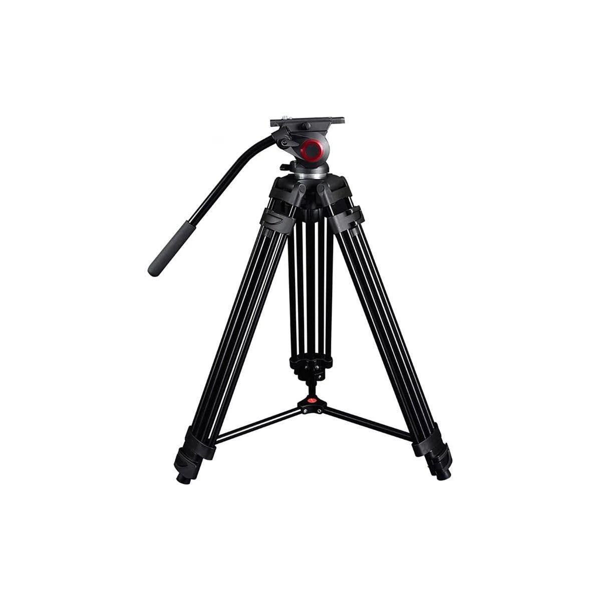 3-Section Aluminum Video Tripod with Fluid Head P1847