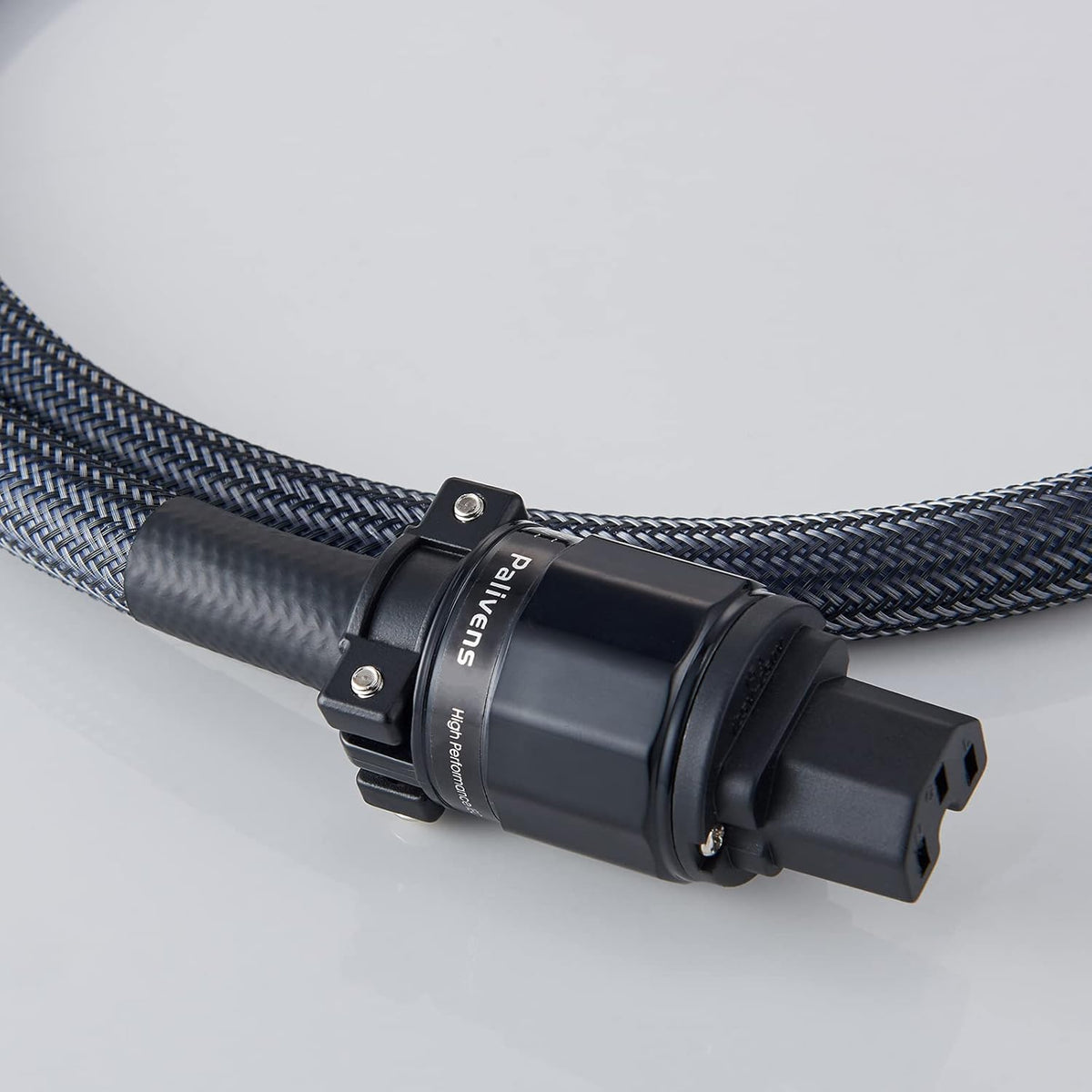 12AWG Braided Sleeves HiFi AC Power Cable 6.6FT X188199