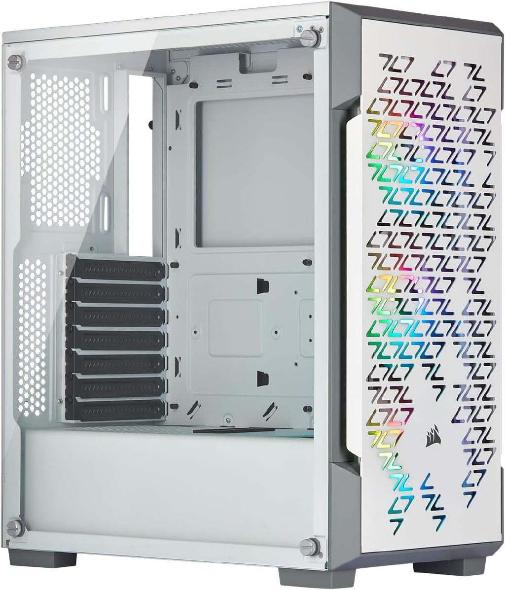 Black Mid-Tower Tempered Glass Smart Case O888