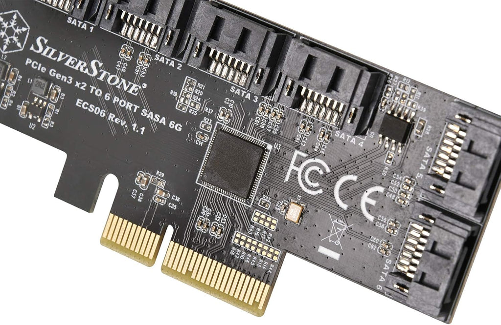 6 Port SATA PCI Express Card S674