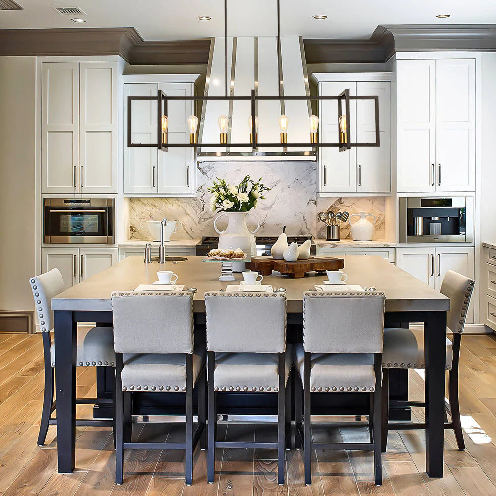 7-Light Kitchen Island Chandelier I1539