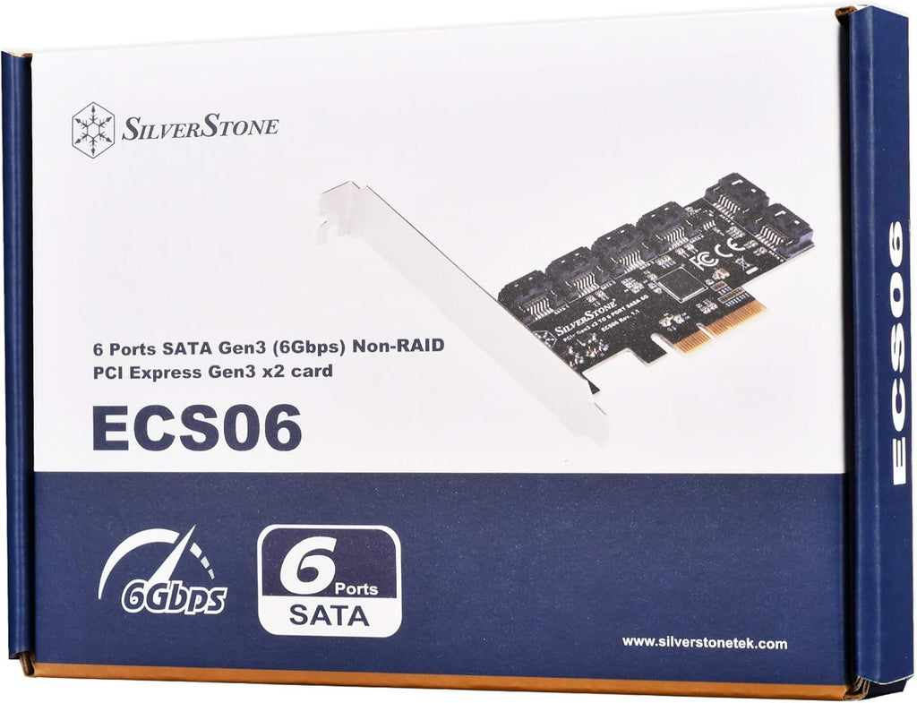6 Port SATA PCI Express Card S674