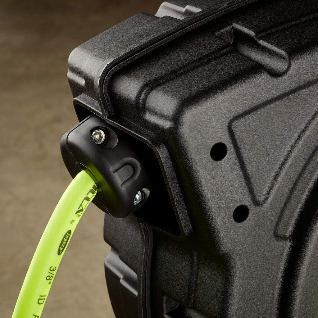 Retractable Enclosed Plastic Air Hose Reel, 3/8 in. x 50 ft A2138