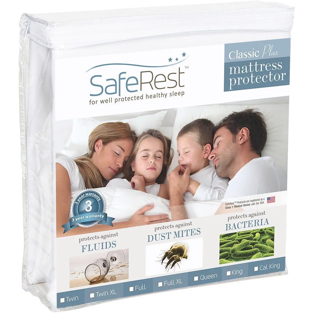 100% Waterproof Hypoallergenic Mattress Protector, Twin A6149