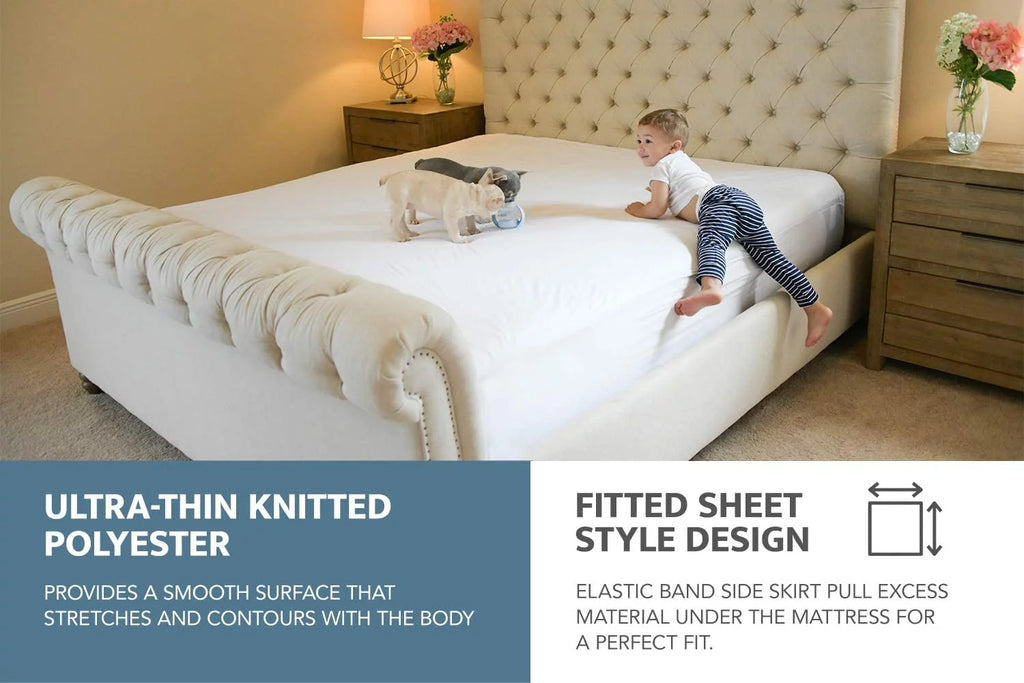 100% Waterproof Hypoallergenic Mattress Protector, Twin A6149