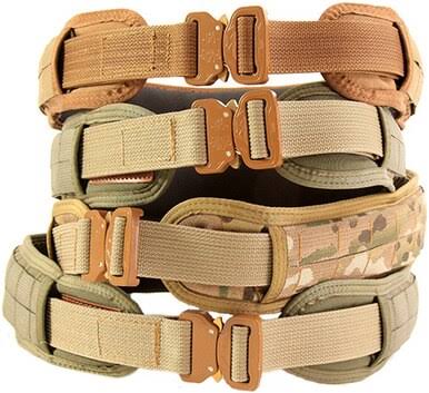 Slim Grip Padded Belt, 48.5in, XXL, Woodland Z569