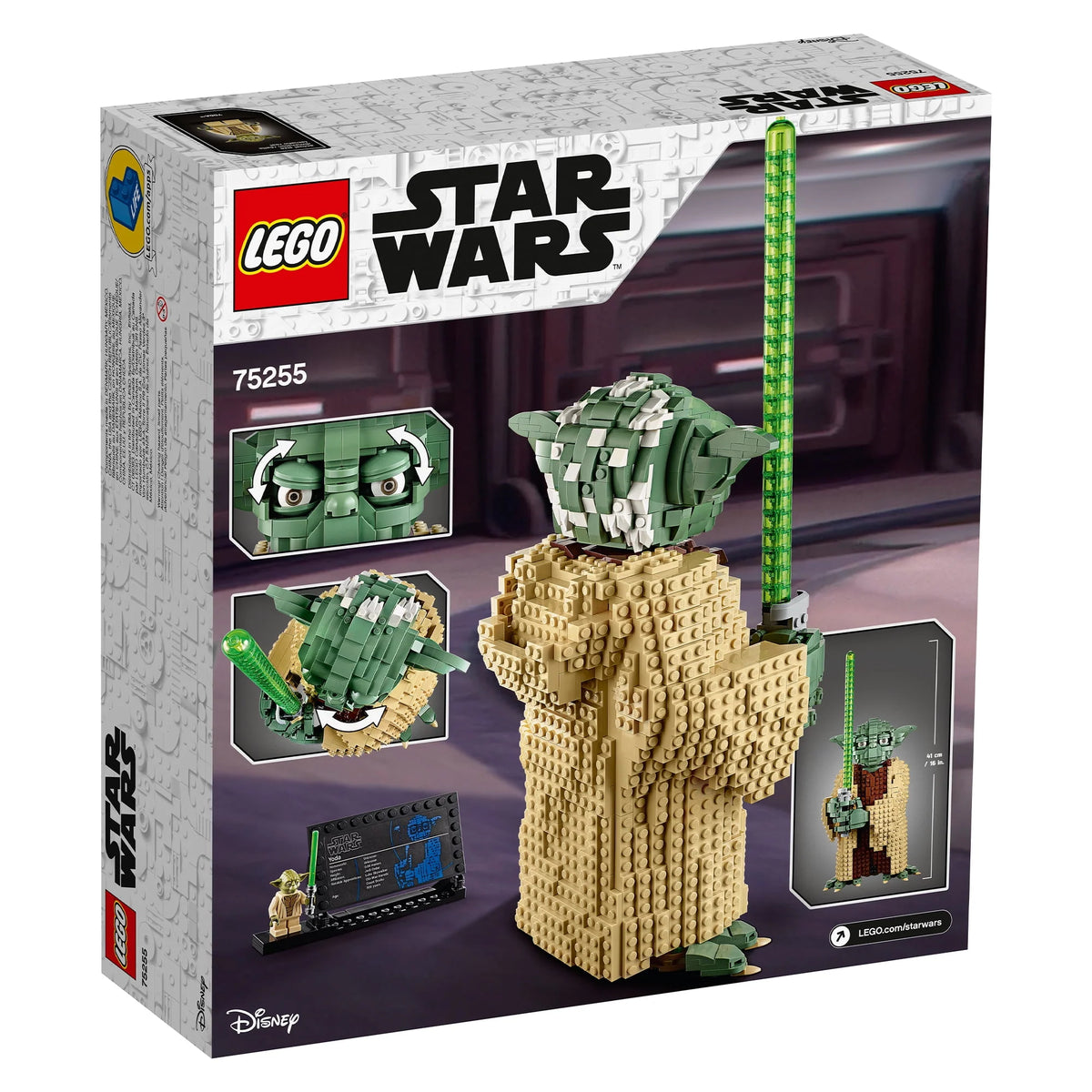 Yoda Building Toy Set 1,771 Pieces M62234