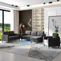 Dark Grey Sectional Sofa Set P546