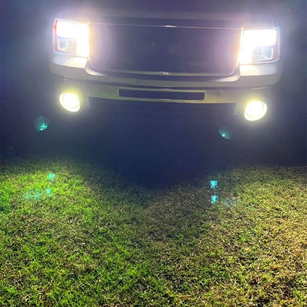 6500K Xenon White LED Headlights Bulbs Pack of 2 W552