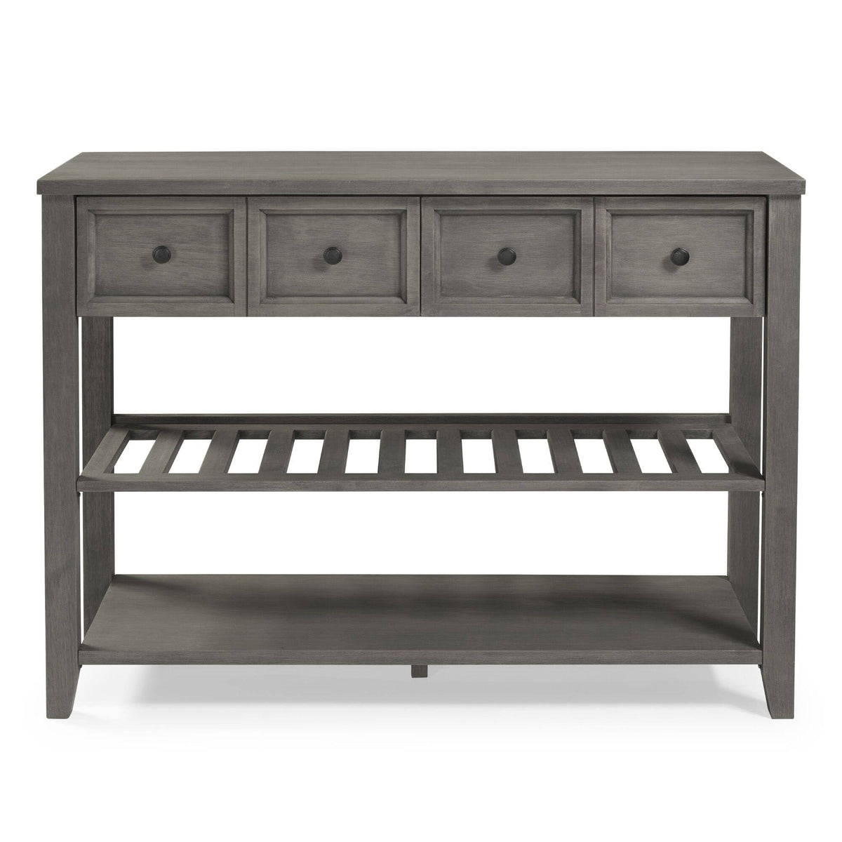 Solid Wood 2-Drawer Buffet S852