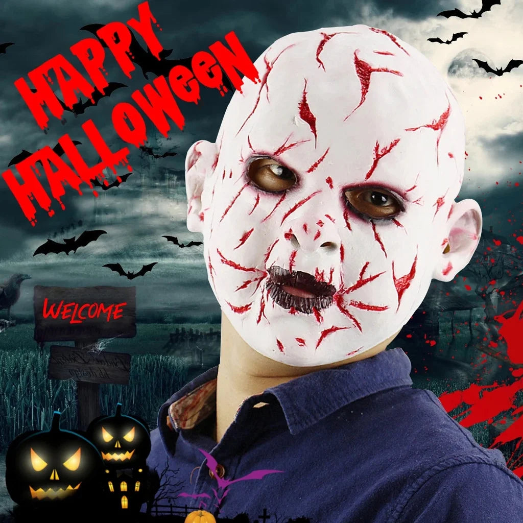 Plastic Halloween Horror Doll Pool Toy D409288