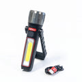 500 Lumens Portable LED Work Light with Folding Stand and Magnetic Base L605847
