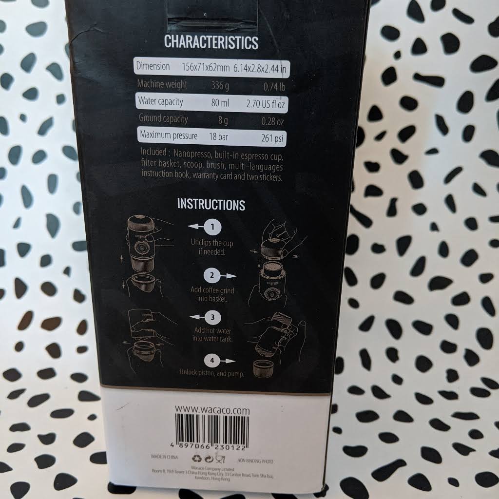 Portable Espresso Maker Q305