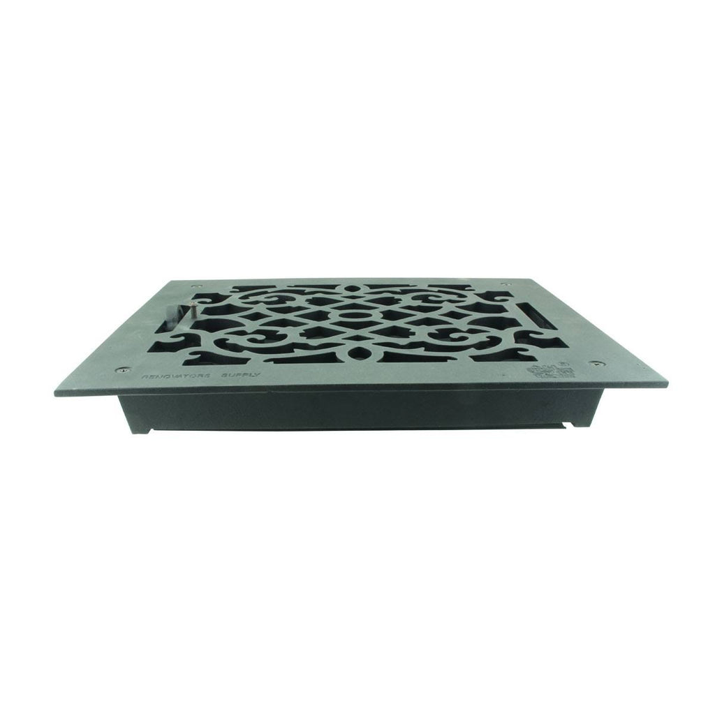 Victorian Cast Floor Heat Register Vent 10 x 12 Y59079