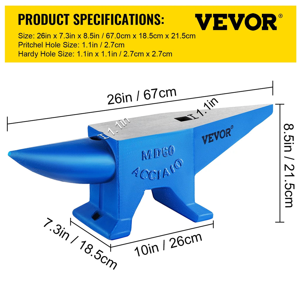 123lbs Cast Steel Anvil W441794