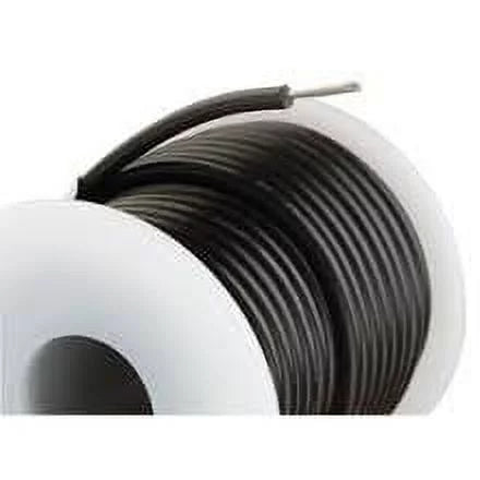 16AWG Black Stranded Hookup Wire 100FT Roll E24722