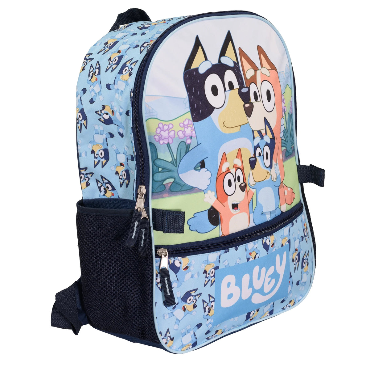 4 Piece Kids 16" School Backpack Set with Front Zip Pocket B135726