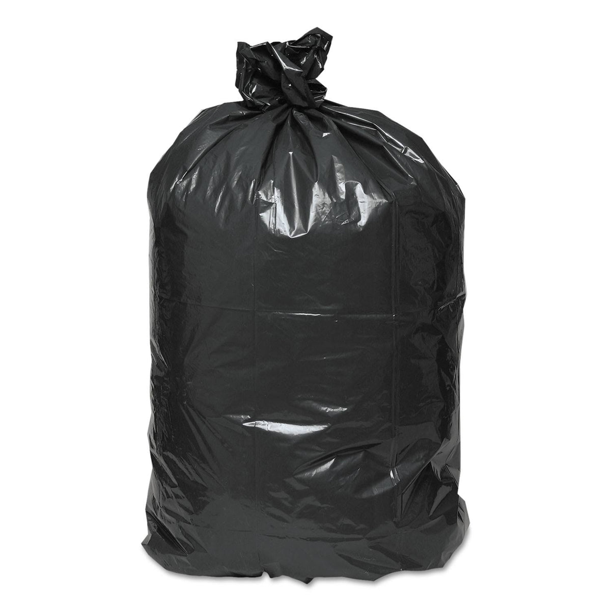 2-Ply Low-Density Can Liners 30gal .71 Mil 30 x 36 Black 250/Carton G93515
