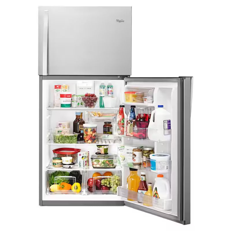 19.2 cu. ft. Top Freezer Refrigerator in Stainless Steel J5223