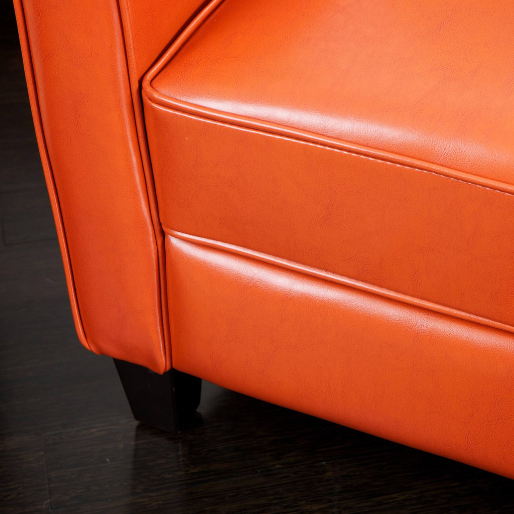 Leather Recliner Club Chair O5491