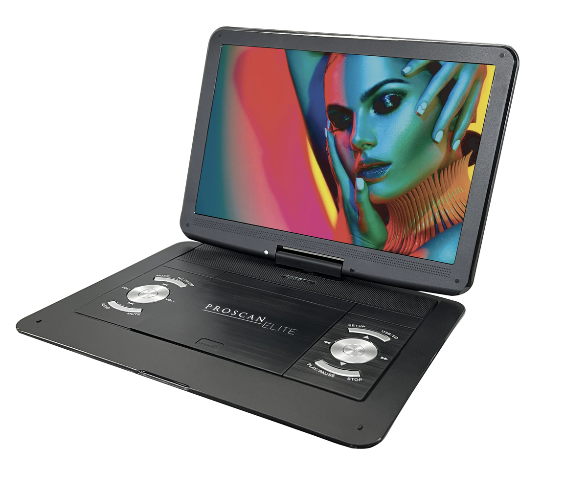 13.3 Portable DVD Player Black Y258