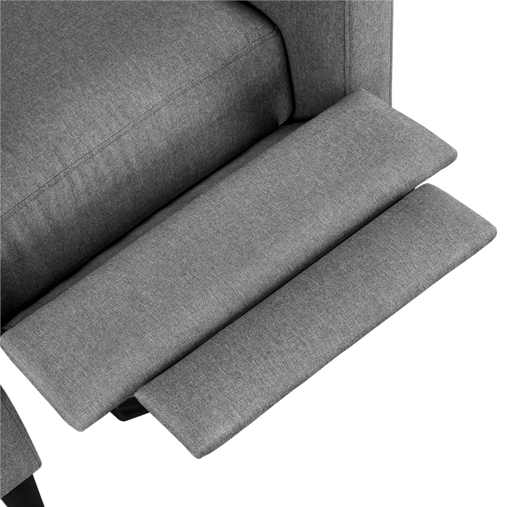 Gray Fabric Recliner Chair F92982