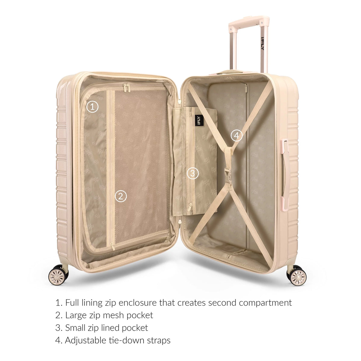 28" Hardside Checked Luggage J16688