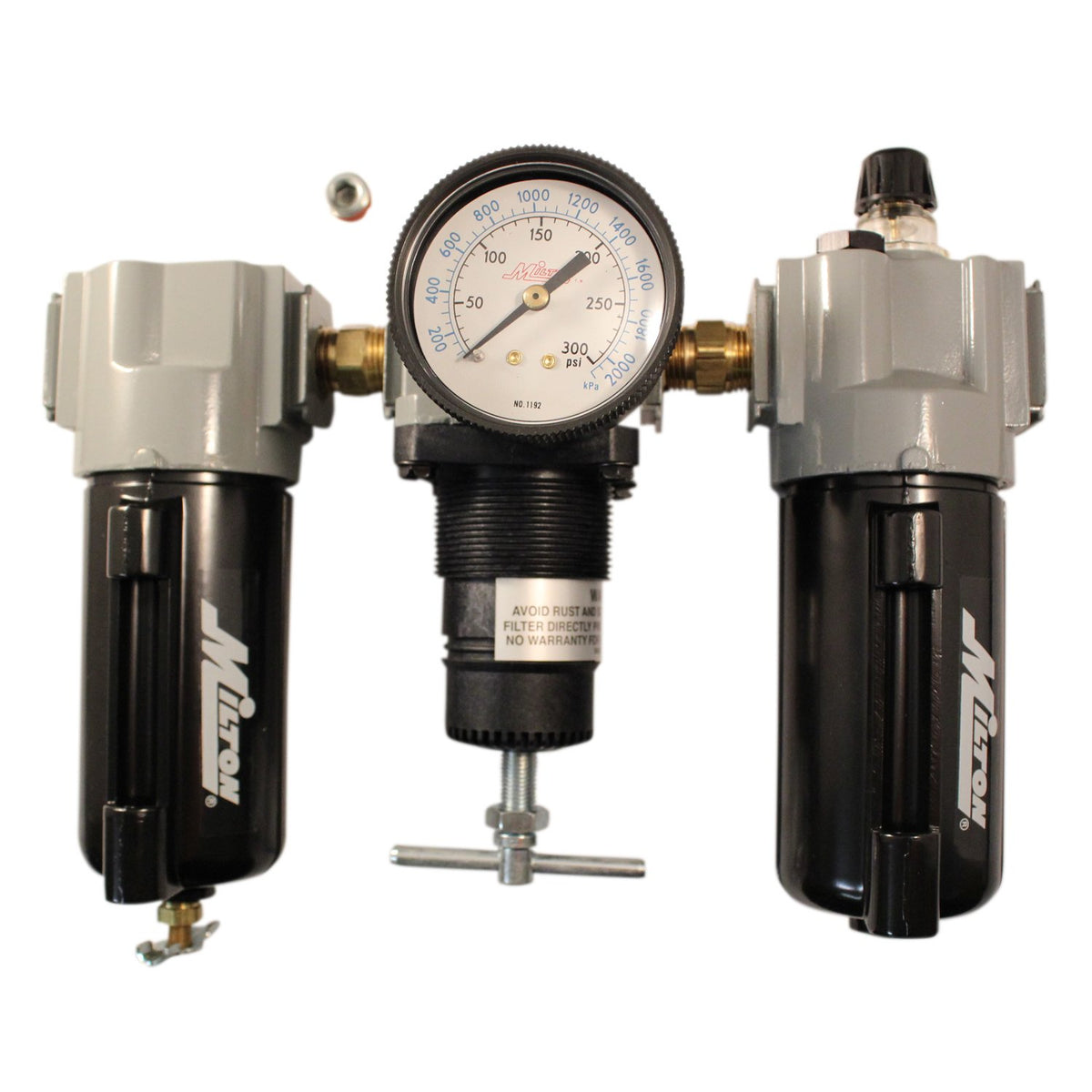 1/2" NPT Metal FRL Trio C686