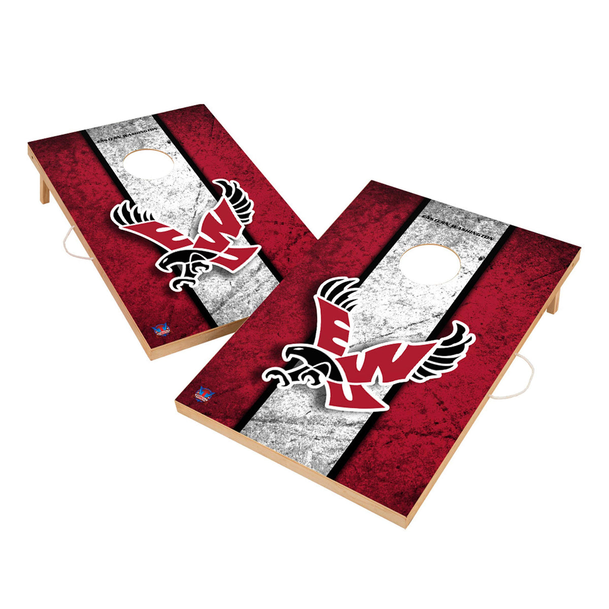 Solid Wood Cornhole Board Set F844067
