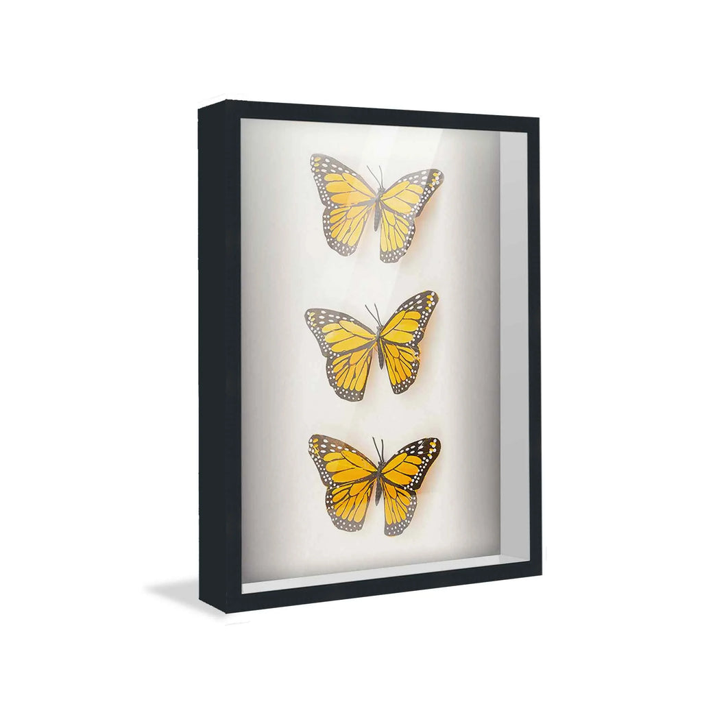 Black Wood Shadow Box 11x14" X309