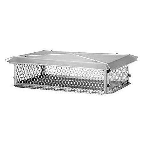 15 x 37 Multi-Flue SS Hinged Chimney Cap C2866