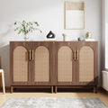 Set of 2 Rattan Sideboard Buffet with Storage V32546