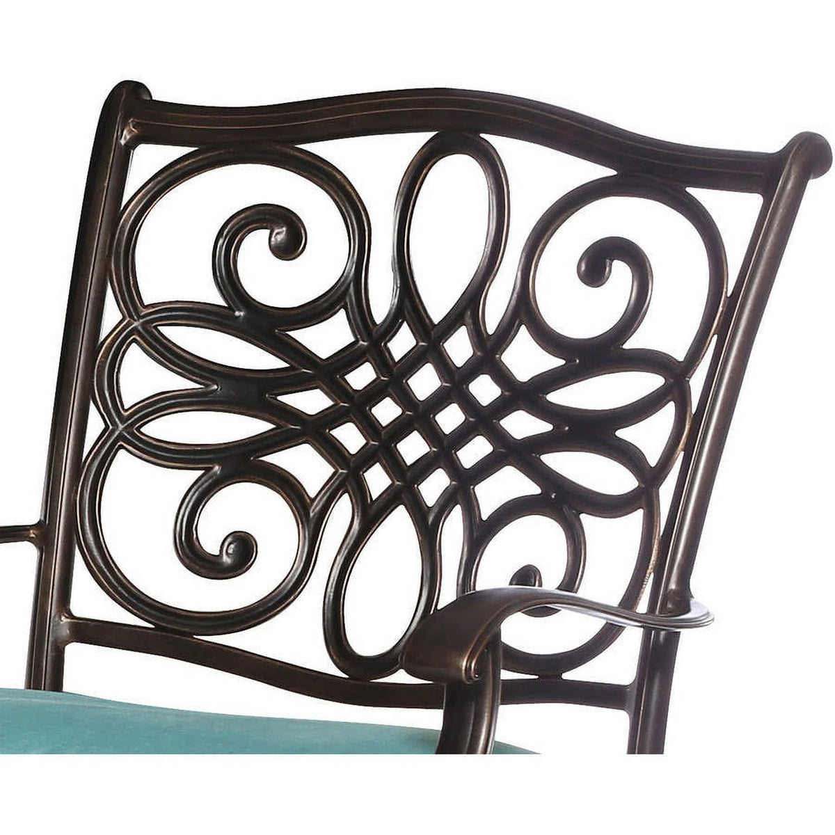 9-Piece Aluminum Outdoor Dining Set with 8 Swivel Rockers Y848