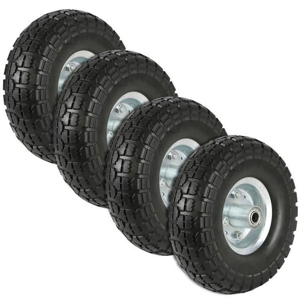10'' Black Wheel Tire, 4 Pack X770397
