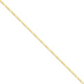 14k 2.75mm Flat Figaro Chain W134436