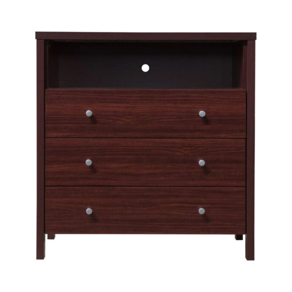 3-Drawer Dresser with Open Shelf V756