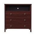 3-Drawer Dresser with Open Shelf V756