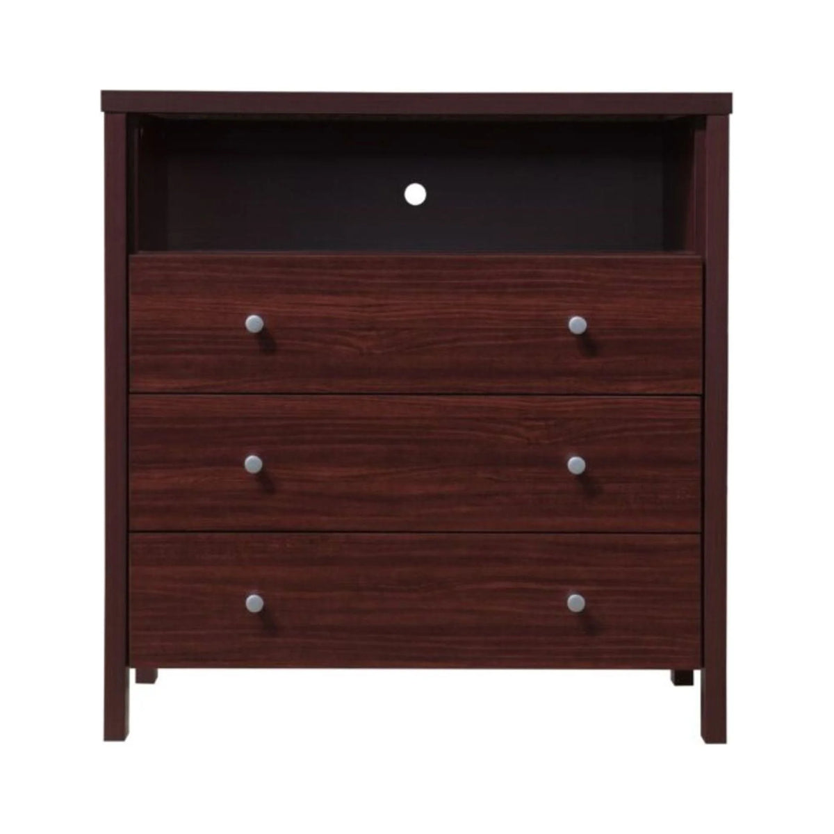 3-Drawer Dresser with Open Shelf V756