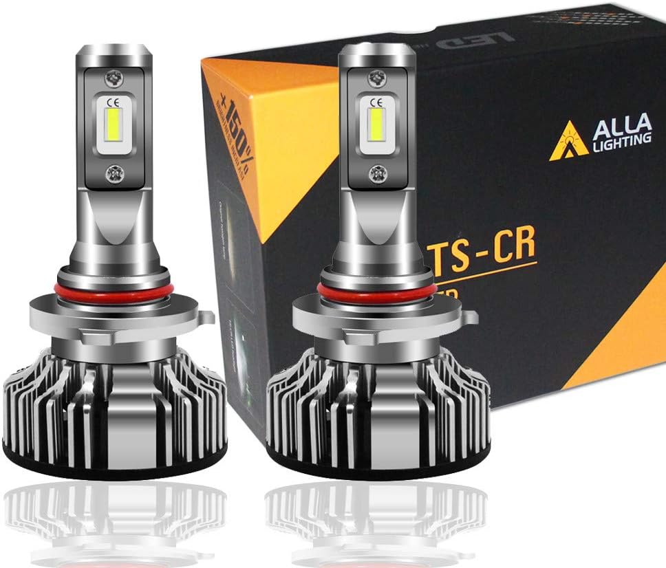 6500K Xenon White LED Headlights Bulbs Pack of 2 W552