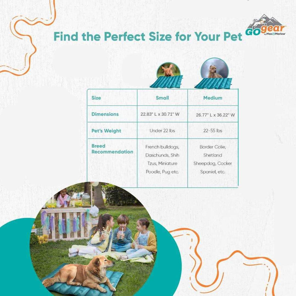 Portable Waterproof Roll Up Dog Mat Bed C926911