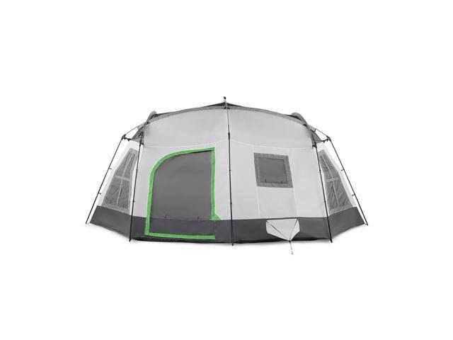 Green 16 Person Family Cabin Tent S1746