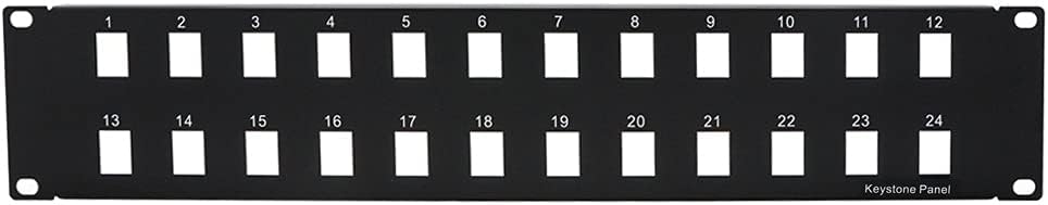 24 Port Blank Patch Panel F9350