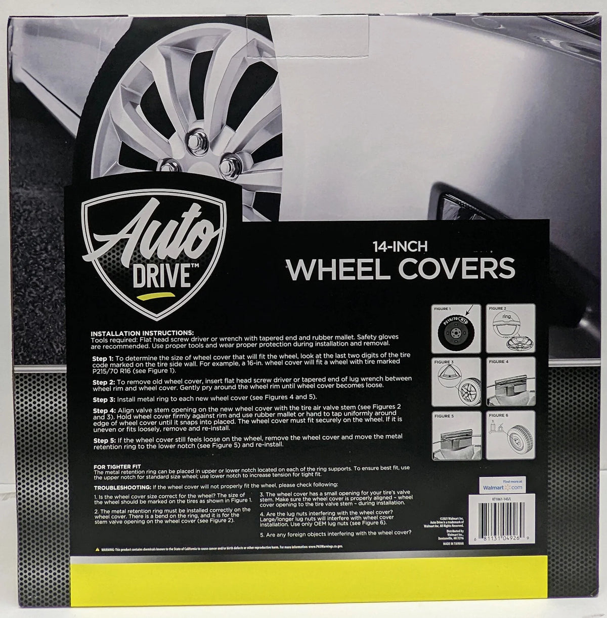 14-inch Wheel Cover Silver J36422